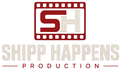 Shipp Happens Production film-strip logo